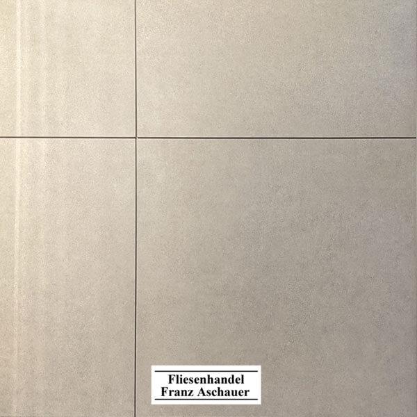 Wand-, Bodenfliese 60x60cm in Farbe Beige, Rutschhemmung R10, Serie Blok, Material Feinsteinzeug